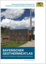 Titelseite Broschüre Bayerischer Geothermieatlas